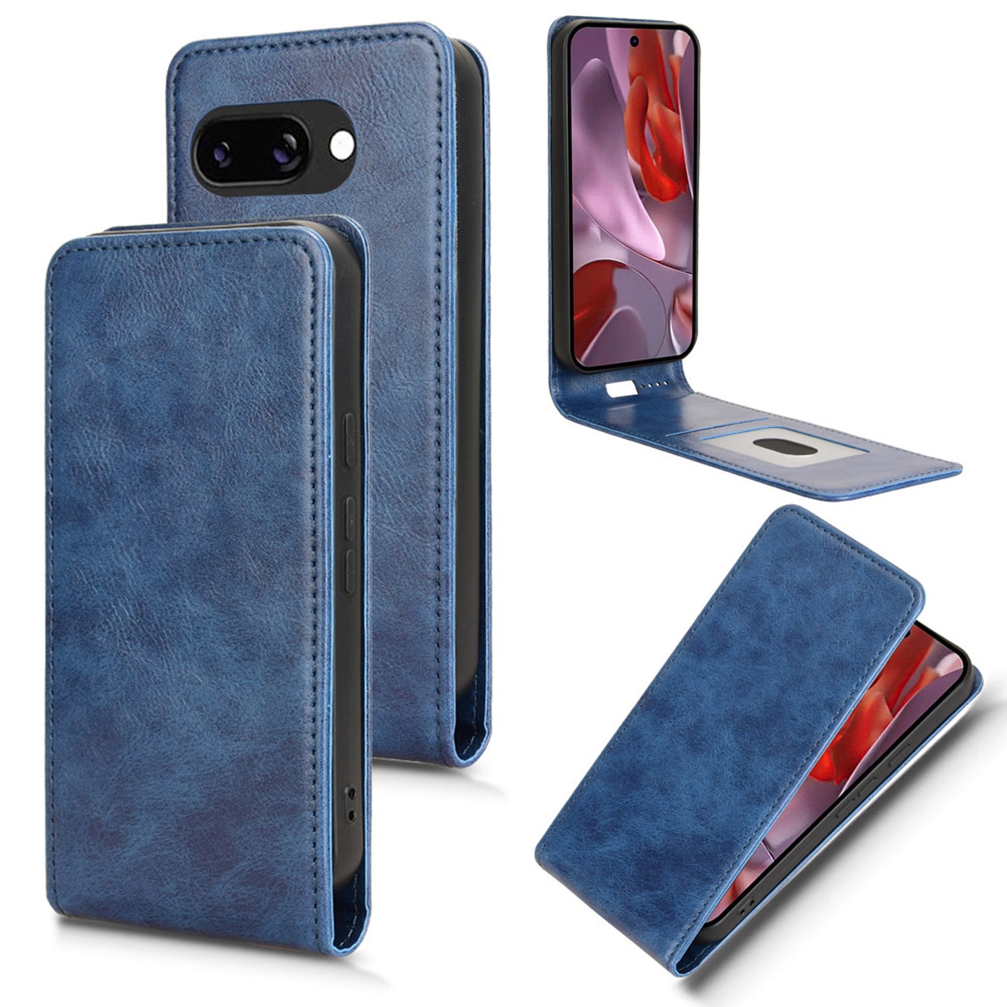 Google Pixel 9A Flip Case | Sxiakai Series, Blue