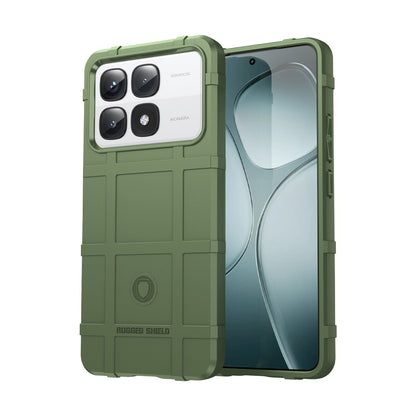 TPU Thick Solid Armor Tactical Protective Case for Xiaomi 14T Pro, Green