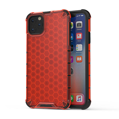 iPhone 11 Pro Max Four Corner Thickening Anti Yellow Anti-Scratch Case, Red