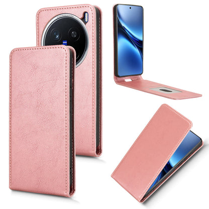 VIVO X200 Pro Flip Case | Sxiakai Series, RoseGold