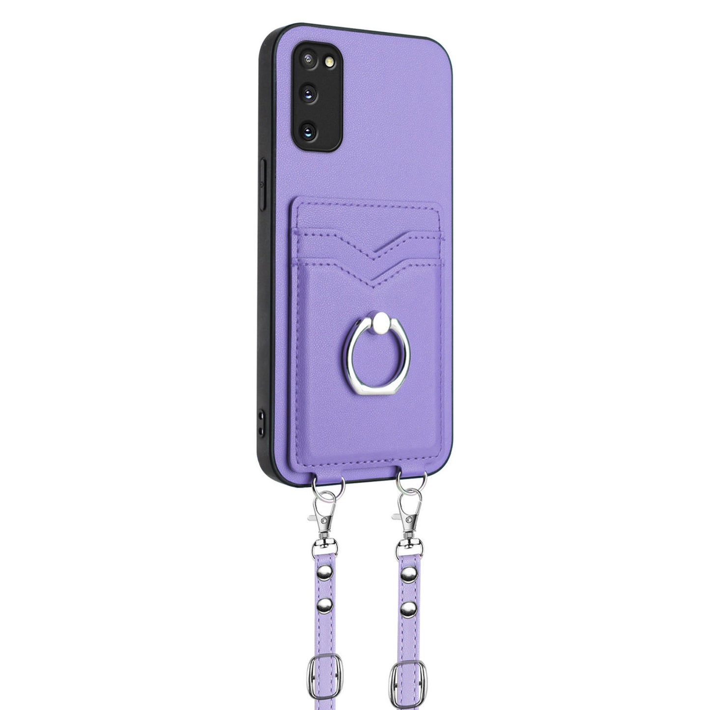 Ring Case for Samsung Galaxy S20 FE 5G, Purple