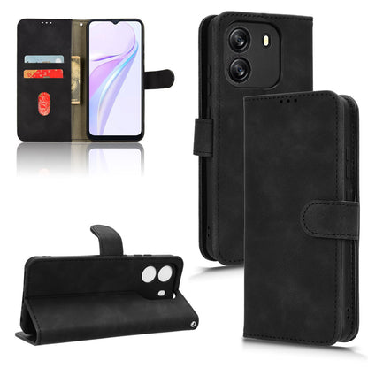 Wallet Case with Card Holder Flip Magnetic Protective Cover for Blackview COLOR 8, Black