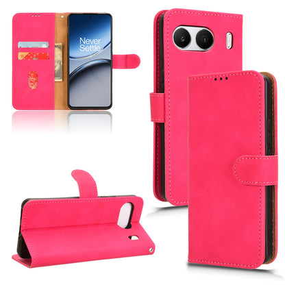 Wallet Case with Card Holder Flip Magnetic Protective Cover for OnePlus Nord 4, Pink