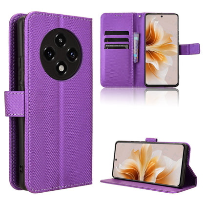 Wallet Case for OPPO A3 Pro 5G, Purple