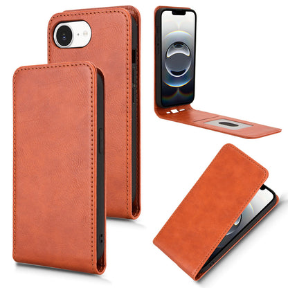 iPhone 16e Flip Case | Sxiakai Series, Brown