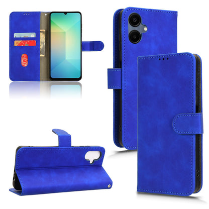 Wallet Case with Card Holder Flip Magnetic Protective Cover for Samsung Galaxy A06, Blue