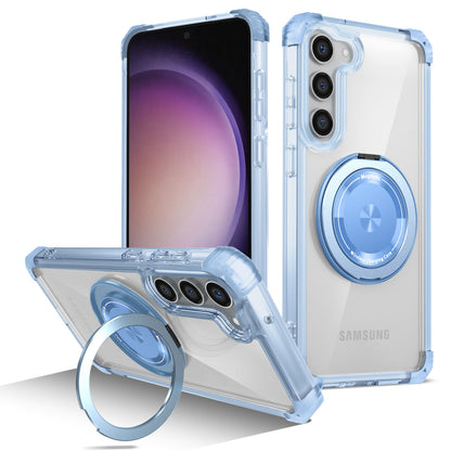 Samsung Galaxy S23 Case, Built in 360¡ã Magnetic Stand, Compatible with Magsafe, Blue