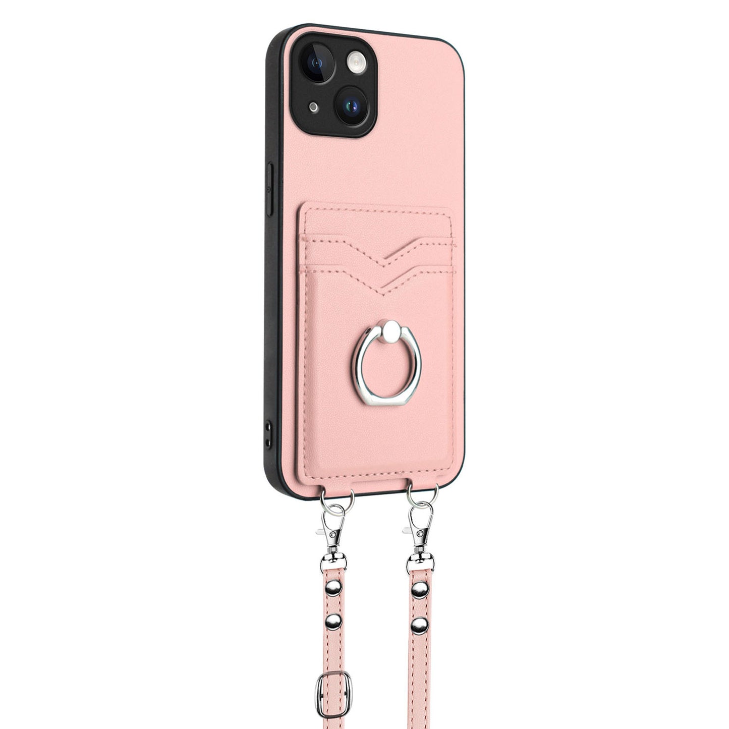 Ring Case for iPhone 13, Rose Gold