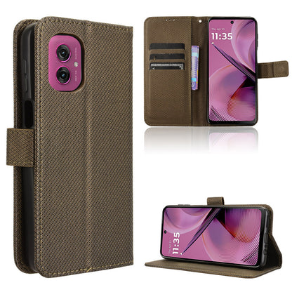 Wallet Case for Moto G55 5G, Bronzed