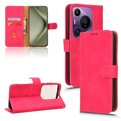 Wallet Case with Card Holder Flip Magnetic Protective Cover for Huawei Pura 70 Ultra, Pink