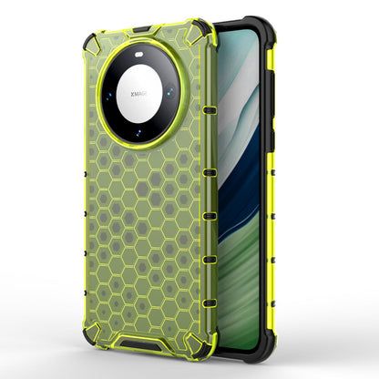 Huawei Mate 60 Four Corner Thickening Anti Yellow Anti-Scratch Case, Green