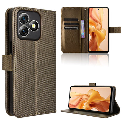 Wallet Case for Ulefone Note 18 Ultra, Bronzed