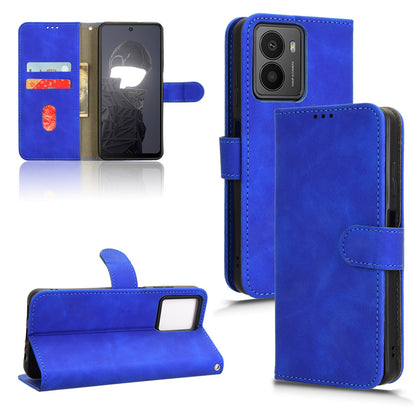 Wallet Case with Card Holder Flip Magnetic Protective Cover for HMD Fusion, Blue