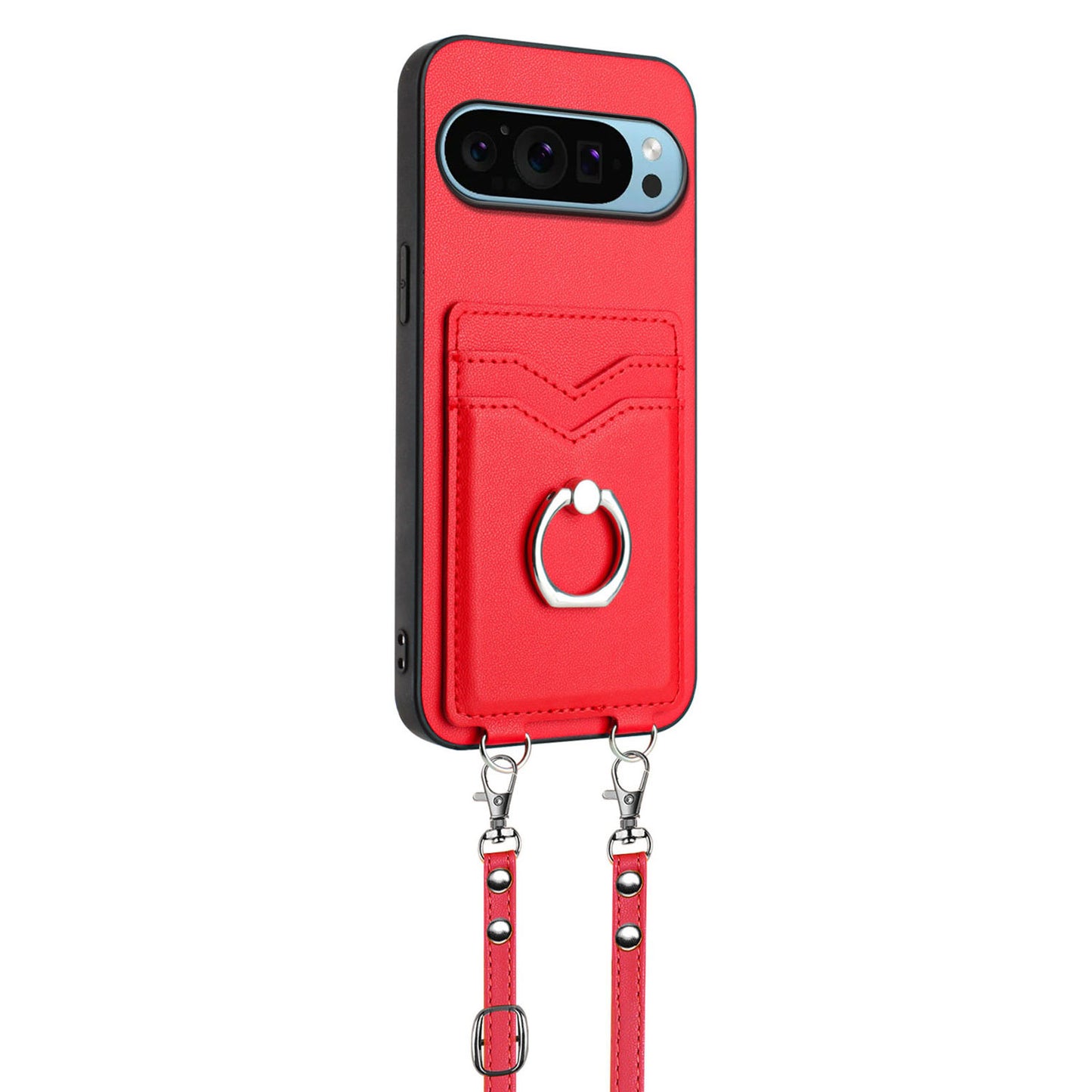 Ring Case for Google Pixel 9 Pro, Red