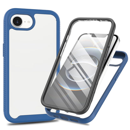 Shockproof Full Body Hard Case with Built-in Screen Protector Cover for iPhone 16e