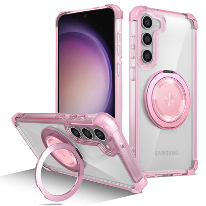 Samsung Galaxy S23 Case, Built in 360¡ã Magnetic Stand, Compatible with Magsafe, Pink