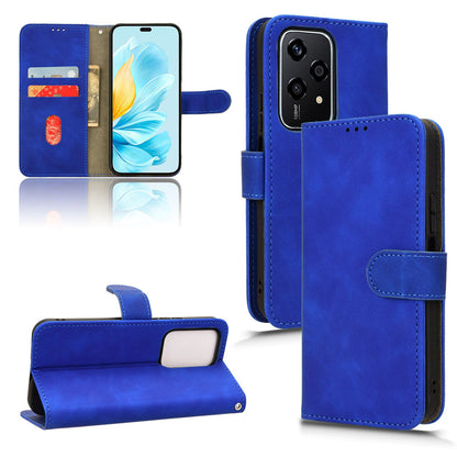 Wallet Case with Card Holder Flip Magnetic Protective Cover for Honor 200 Lite, Blue