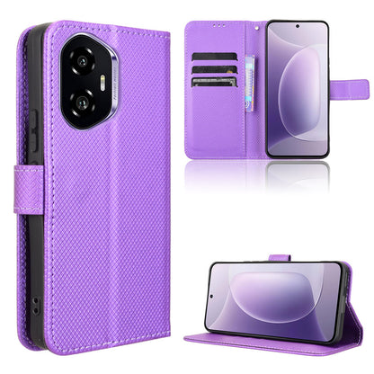 Wallet Case for Honor 300, Purple