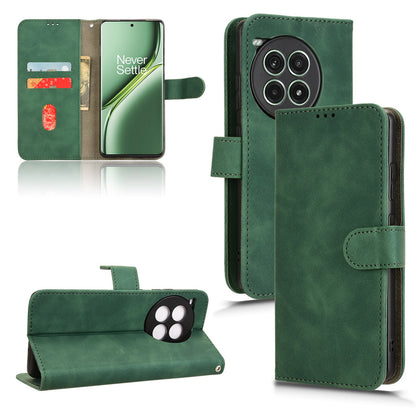 Wallet Case with Card Holder Flip Magnetic Protective Cover for OnePlus Ace 3 Pro, Green