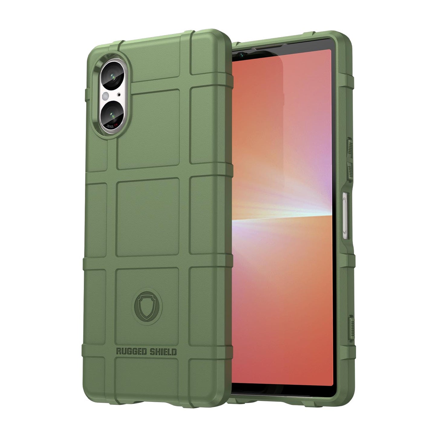 TPU Thick Solid Armor Tactical Protective Case for Sony Xperia 5 V 2023, Green