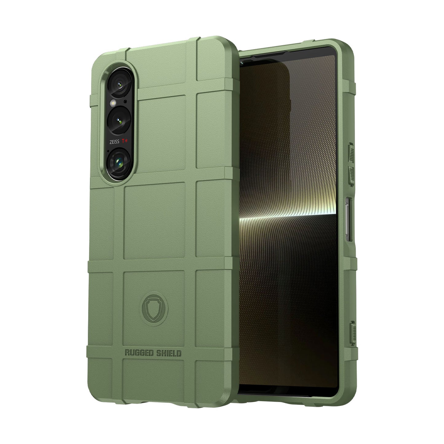 TPU Thick Solid Armor Tactical Protective Case for Sony Xperia 1 VI 2024, Green