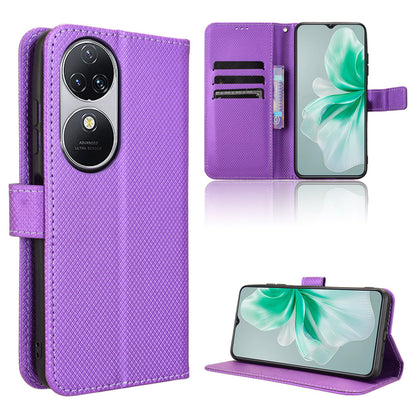 Wallet Case for Oukitel C38, Purple