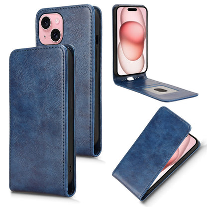 iPhone 15 Plus Flip Case | Sxiakai Series, Blue