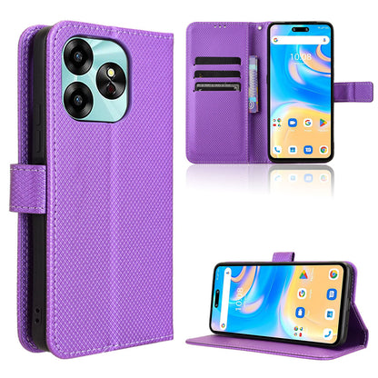 Wallet Case for UMIDIGI G6 5G, Purple