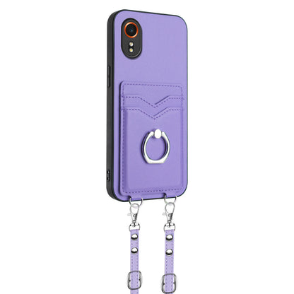 Ring Case for Samsung Galaxy XCover7, Purple