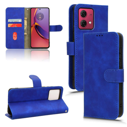 Wallet Case with Card Holder Flip Magnetic Protective Cover for Moto G84 5G, Blue