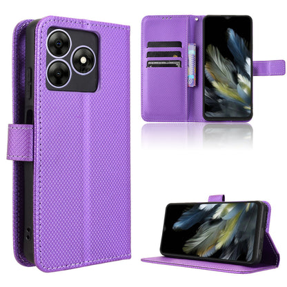 Wallet Case for Blackview WAVE 8, Purple