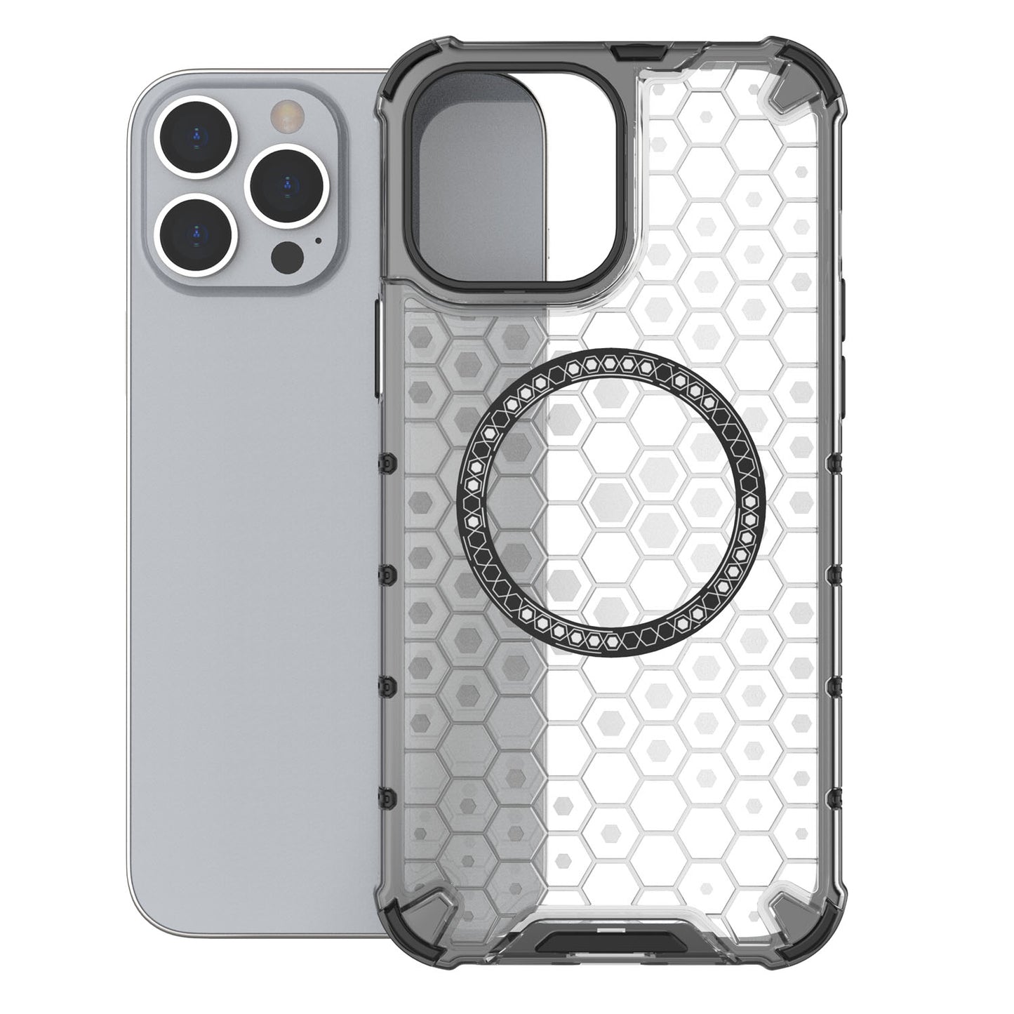 Magnetic for iPhone 13 Pro Case Compatible with MagSafe, Clear