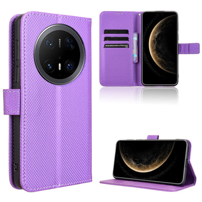 Wallet Case for Huawei Mate 70 Pro, Purple