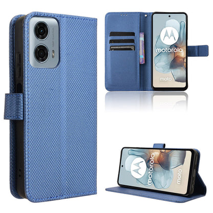 Wallet Case for Moto G45 5G, Blue