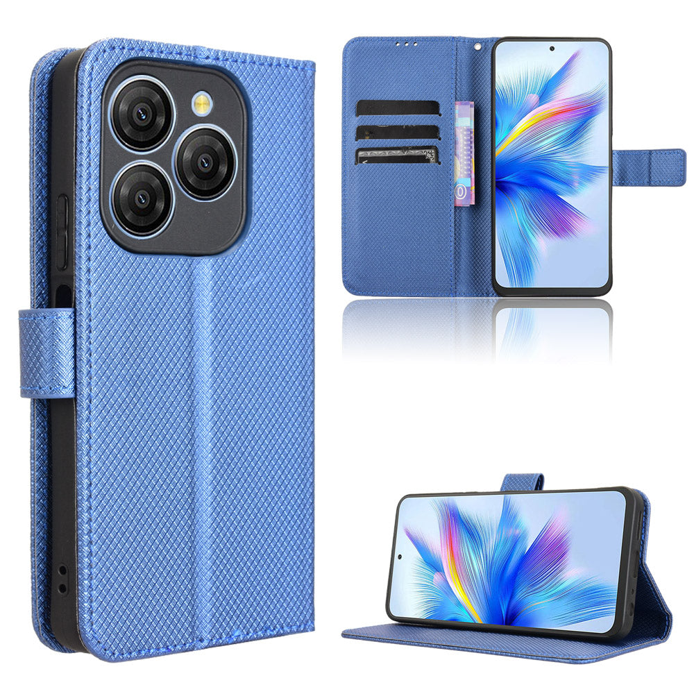 Wallet Case for Blackview Shark 9, Blue