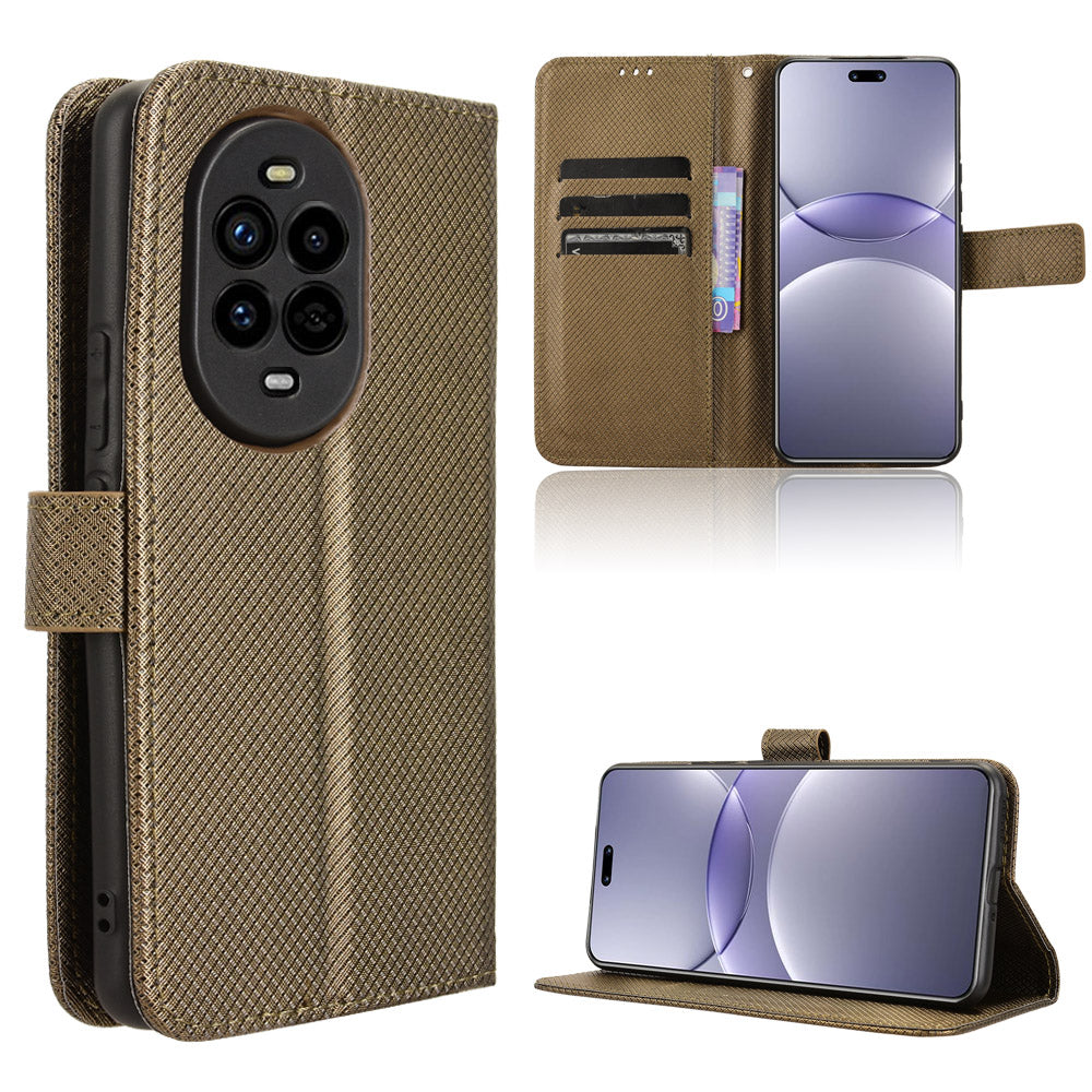 Wallet Case for Huawei Nova 13 Pro, Bronzed