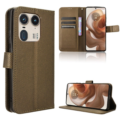 Wallet Case for Motorola Edge 50 Ultra, Bronzed