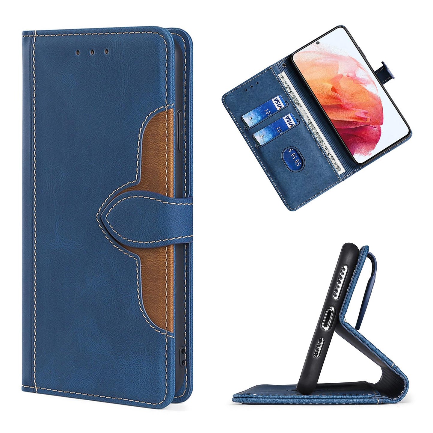 Flip Case for Sharp AQUOS Sense9, Blue