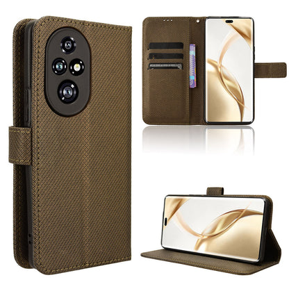 Wallet Case for Honor 200 Pro, Bronzed