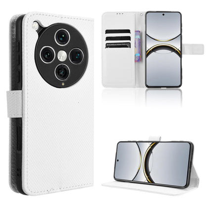 Wallet Case for OPPO Find X8 Pro, White