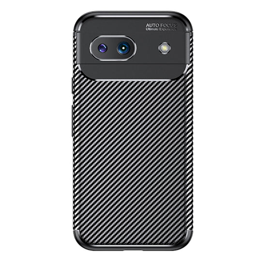 Carbon Fiber Lightweight Flexible Protective Case for Google Pixel 8A, Black