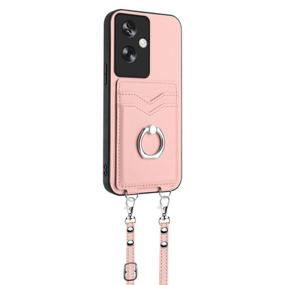 Ring Case for OPPO A79 5G, Rose Gold