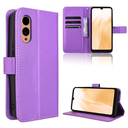 Wallet Case for arrows We2, Purple