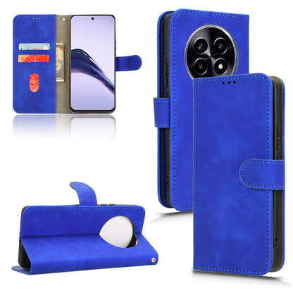 Wallet Case with Card Holder Flip Magnetic Protective Cover for Realme 13 Pro Plus, Blue