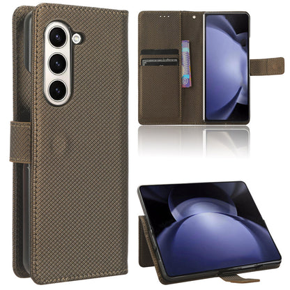 Wallet Case for Samsung Galaxy Z Fold6, Bronzed