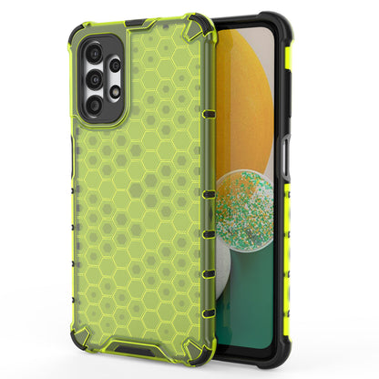 Samsung Galaxy A13 5G Four Corner Thickening Anti Yellow Anti-Scratch Case, Green