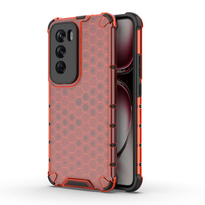 OPPO Reno12 Pro 5G Four Corner Thickening Anti Yellow Anti-Scratch Case, Red