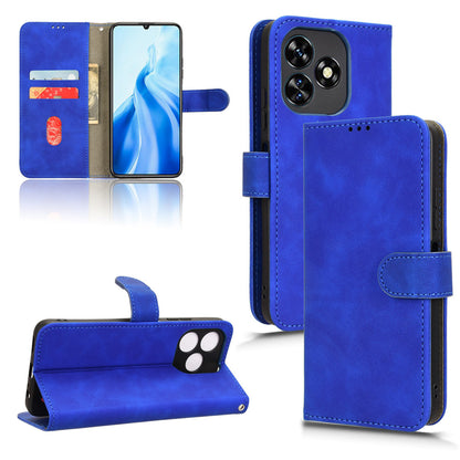 Wallet Case with Card Holder Flip Magnetic Protective Cover for Oukitel C51, Blue