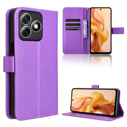 Wallet Case for Ulefone Note 18 Ultra, Purple