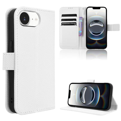 Wallet Case for iPhone 16e, White